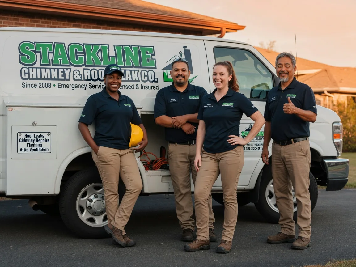Chimney flashing repair company in Galliano, LA